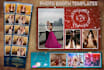 design 360 overlay and standard photo booth template