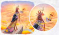 paint a cool illustration of an animal or fantasy creature
