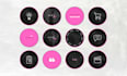 design elegant instagram highlight icons