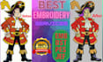 do embroidery digitizing logo, pes, jef, dst file in 1 hour embroidery design