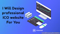 design professional ico website for you
