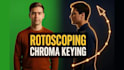do professional rotoscoping, green screen removal and chroma key