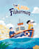 design children book cover in cute style
