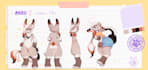 draw a reference sheet for your furry or character vtuber