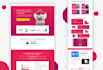 create super fast landing page with swipe pages