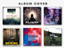 create an attractive album cover design within 24 hours