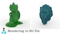 convert stl, obj to stp, step or igs file