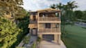 design house 3d model on sketchup and render