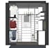design your closet, wardrobe,dressing room or walk in space