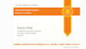 set up google analytics, conversion tracking, goal set up, event tracking