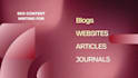 assist in SEO content writing