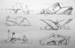 do hand drawn architectural sketches