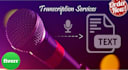 transcribe your webinars, audio, and videos in 24hrs