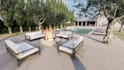 design rooftop garden, backyard, patio, pool, landscape and render 3ds