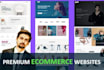 design perfect website in PHP HTML javascript or wordpress
