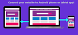 convert your website to android app