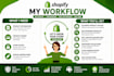 do manual shopify product listing with SEO, data entry and product upload