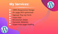 design a  wordpress website or landing page by elementor pro