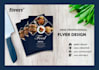 design creative flyer  and small poster