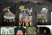 create a retro vintage tshirt design