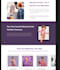 make professional website landing page with animated scroll