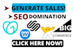 do pro SEO of squarespace,weebly,wix,godaddy,bigcommerce