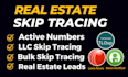 do real estate skip tracing  llc skip tracing in bulk