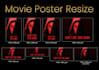 resize posters for streaming platforms