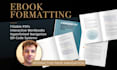 professionally format your ebook in epub and PDF