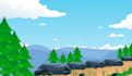 make cartoon background illustration