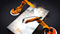 create this industrial robot animation