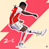 draw illustration football basketball player or sport player