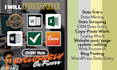 provide fast and accurate data entry, data mining, and web research