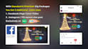 create christmas and new year greeting video in 24 hours