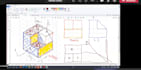 design 2d mechanical part drawings in autocad