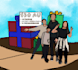 create an amazing outlined and coloured digital picture