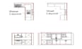 design kitchen 2d layouts and cabinets