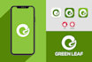 design simple and modern app icon with logo