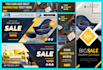 banner design, roll up banner, web banner, real state banner