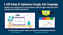 do google ads adwords PPC campaign setup optimize and manage