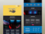 design creative web mobile app UI mockup