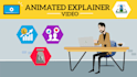 create 2d animation explainer video and character animation
