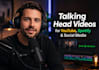 do talking head video editing for youtube, coaching and vsl