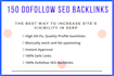 do 100 high da contextual SEO dofollow profile backlinks