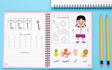 illustrate educational childrens books in arabic and english