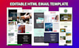 code and design responsive HTML email template