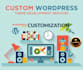 install, customize wordpress, woocommerce, themeforest theme