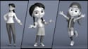 model high quality 3d characters for animated films and game