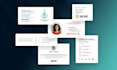 design email template and clickable HTML email signature