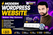 assist for modern wordpress website design or redesign blog